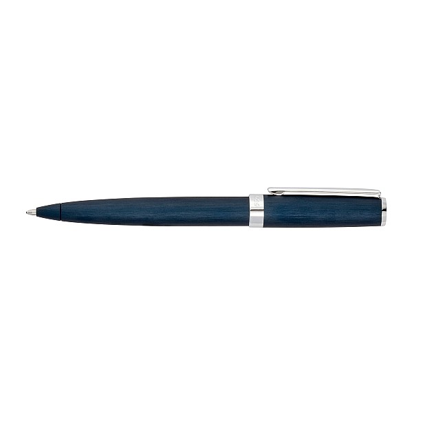 Hugo Boss Gear Brushed Navy Kugelschreiber