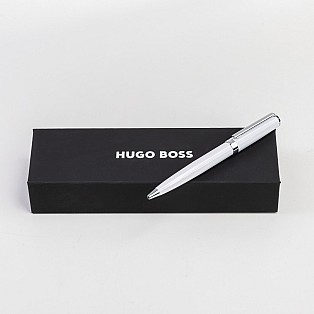 Hugo Boss Gear Icon White Ballpoint