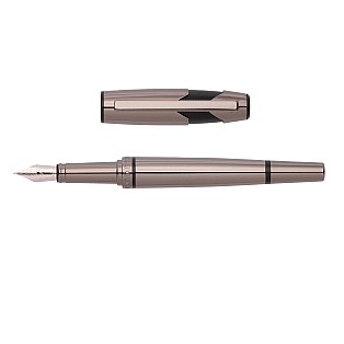 Hugo Boss Chevron Gunmetal Pióro wieczne
