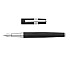 Hugo Boss Gear Pinstripe Black Fountain pen