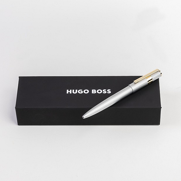 Hugo Boss Gear Pinstripe Silver GT Kulspetspenna