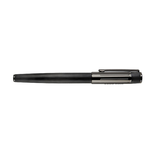 Hugo Boss Gear Ribs Black Füllfederhalter