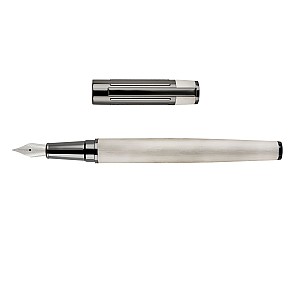 Hugo Boss Gear Ribs Chrome Fountain pen