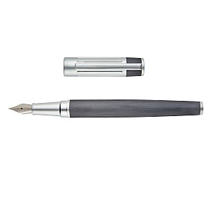 Hugo Boss Gear Ribs Gunmetal Pluma estilográfica