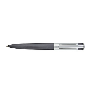 Hugo Boss Gear Ribs Gunmetal Bolígrafo