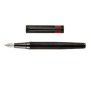 Hugo Boss Loop Diamond Black Stylo Plume