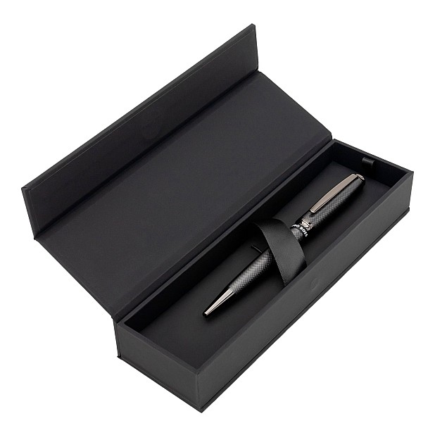 Hugo Boss Stream Gunmetal Kugelschreiber