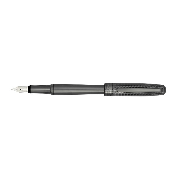 Hugo Boss Essential Gunmetal Stylo Plume