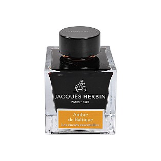 Jacques Herbin Essentielles Ambre de Baltique Ink - Ink Bottle