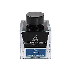 Jacques Herbin Essentielles Blue Austral Ink - Ink Bottle