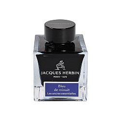 Jacques Herbin Essentielles Bleu de Minuit Ink - Ink Bottle