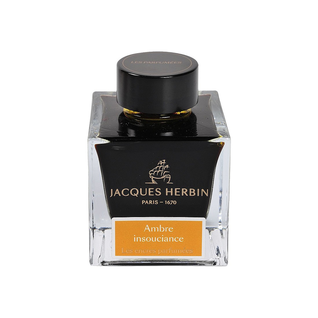Jacques Herbin Scented Ambre Insouciance Ink - Ink Bottle