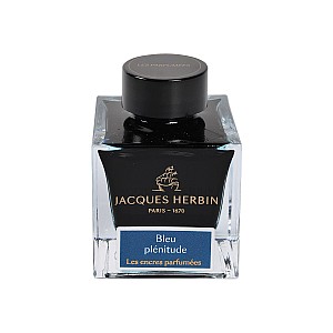 Jacques Herbin Scented Bleu Plénitude Ink - Ink Bottle