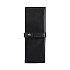 Jacques Herbin Small Leather Black Pen Pouch (Double)
