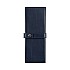 Jacques Herbin Small Leather Navy Blue Pen Pouch (Double)