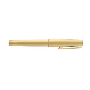 Jacques Herbin Clipper Brushed Gold GT Caneta de Tinta Permanente