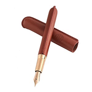 JanZander Design Cocoon Coral Red Fountain pen