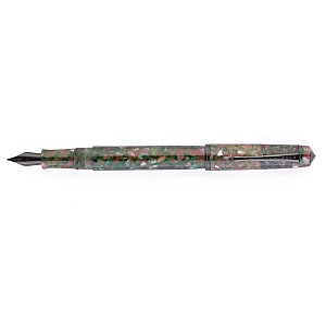 Kanwrite Legacy Green Crush Ebonite BT Fountain Pen