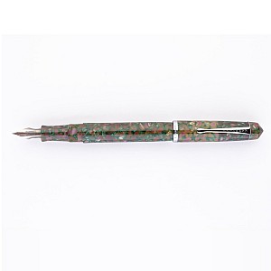 Kanwrite Legacy Green Crush Ebonite CT Fountain Pen