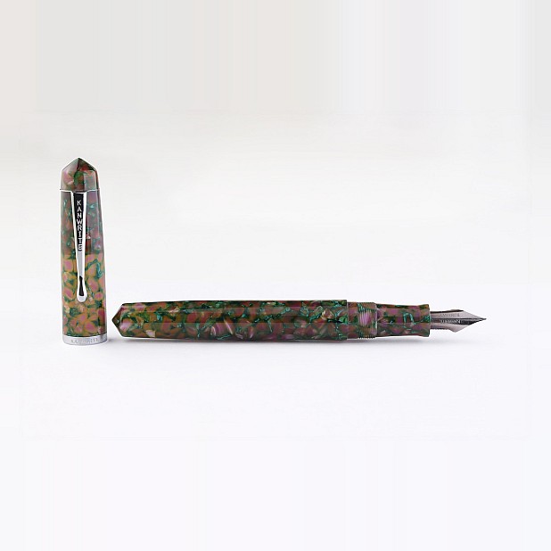 Pióro wieczne Kanwrite Legacy Green Crush Ebonite CT