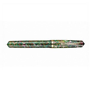 Kanwrite Legacy Green Crush Ebonite GT Fountain Pen