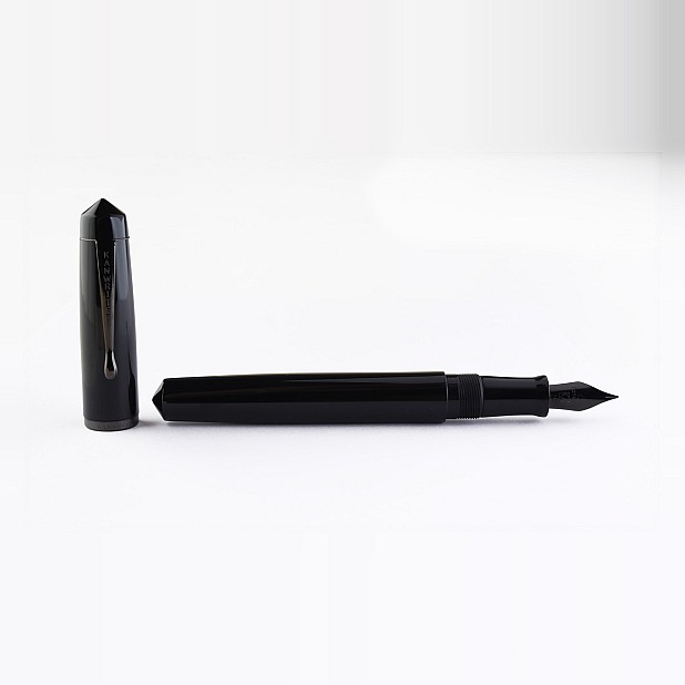 Kanwrite Legacy Solid Black Acrylic BT Fountain Pen
