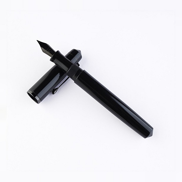 Kanwrite Legacy Solid Black Acrylic BT Fountain Pen