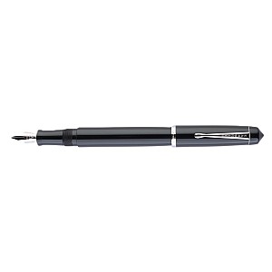 Kanwrite Legacy Solid Black Acrylic CT Fountain Pen