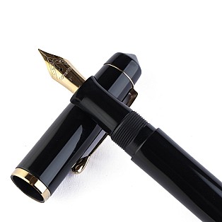 Kanwrite Legacy Solid Black Acrylic GT Fountain Pen