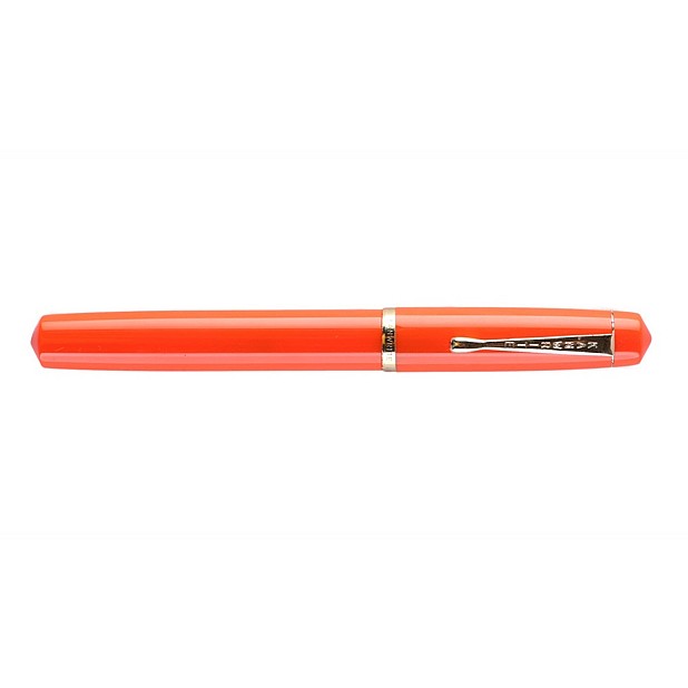 Kanwrite Legacy Solid Orange Ebonite GT Fountain Pen