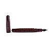 Kanwrite Legacy Swirl Red Black  Ebonite BT Fountain Pen