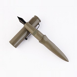 Kanwrite Magnum Bullet Desert Sands Ebonite BT Fountain Pen
