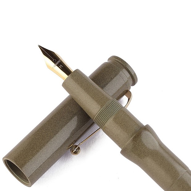 Kanwrite Magnum Bullet Desert Sands Ebonite GT Fountain Pen
