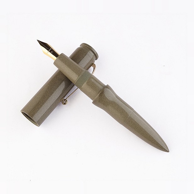 Kanwrite Magnum Bullet Desert Sands Ebonite GT Fountain Pen