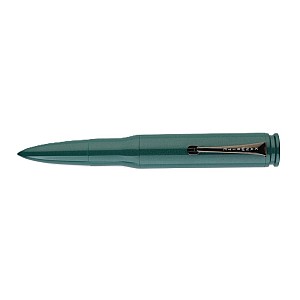 Kanwrite Magnum Bullet Emerald Green Ebonite BT Fountain Pen
