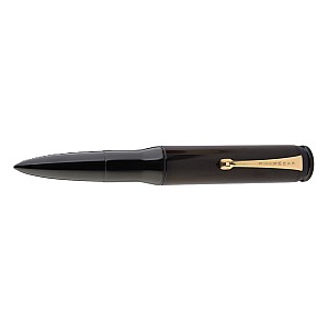 Kanwrite Magnum Bullet Onyx Black Ebonite GT Fountain Pen