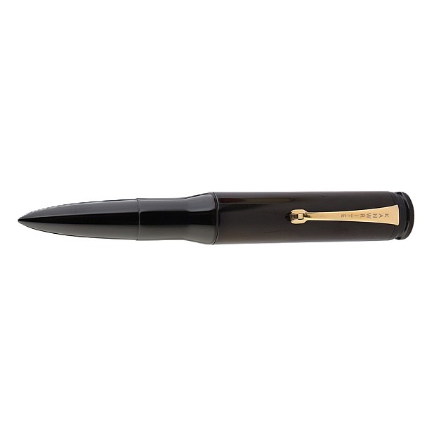 Kanwrite Magnum Bullet Onyx Black Ebonite GT Fountain Pen