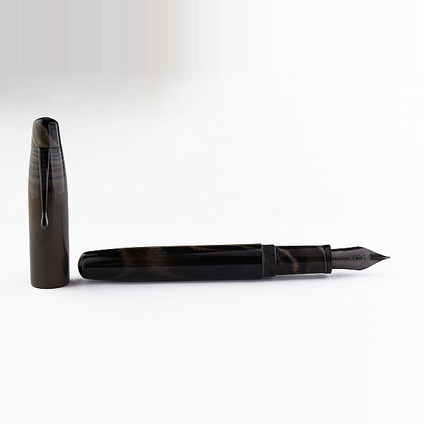 Pióro wieczne Kanwrite Mammoth Graphite Gold Ebonite BT