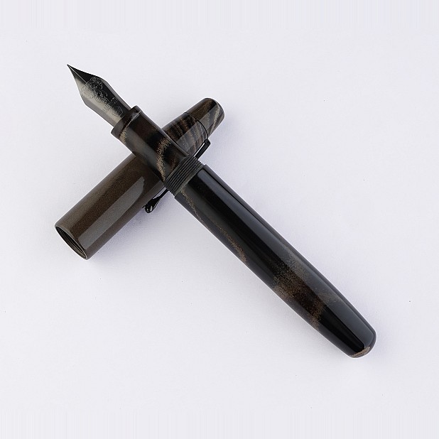Pióro wieczne Kanwrite Mammoth Graphite Gold Ebonite BT