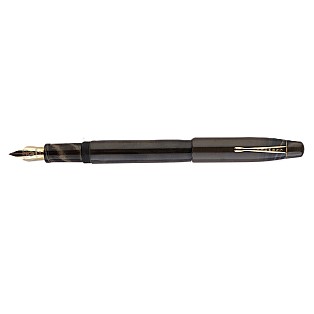 Kanwrite Mammoth Graphite Gold Ebonite GT Fountain Pen