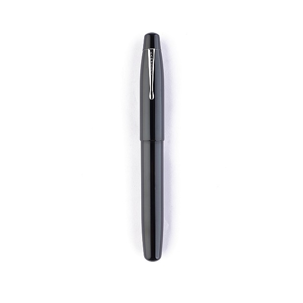 Kanwrite Mammoth Onyx Black Ebonite CT Fountain Pen