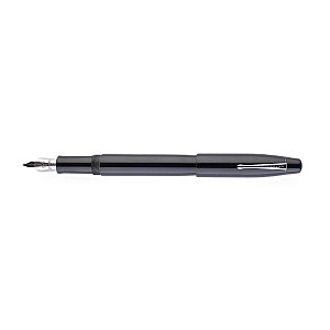 Kanwrite Mammoth Onyx Black Ebonite CT Fountain Pen