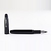 Kanwrite Mammoth Onyx Black Ebonite CT Fountain Pen
