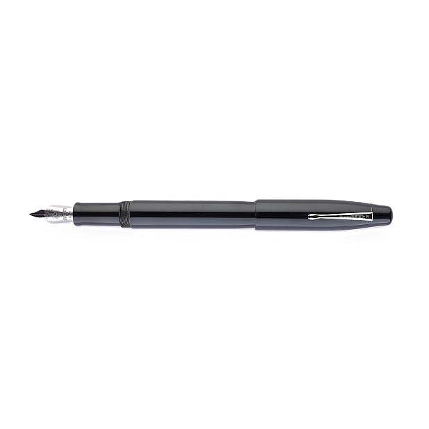 Kanwrite Mammoth Onyx Black Ebonite CT Fountain Pen