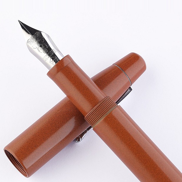 Kanwrite Mammoth Saffron Sands Ebonite CT Fountain Pen