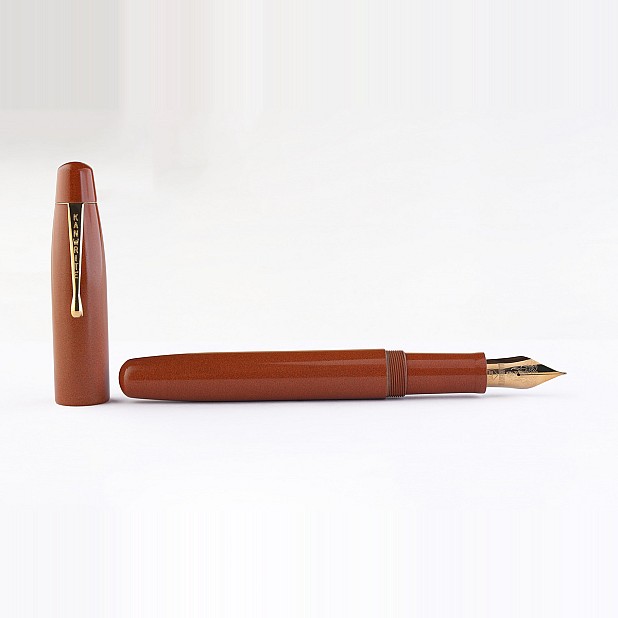Kanwrite Mammoth Saffron Sands Ebonite GT Fountain Pen