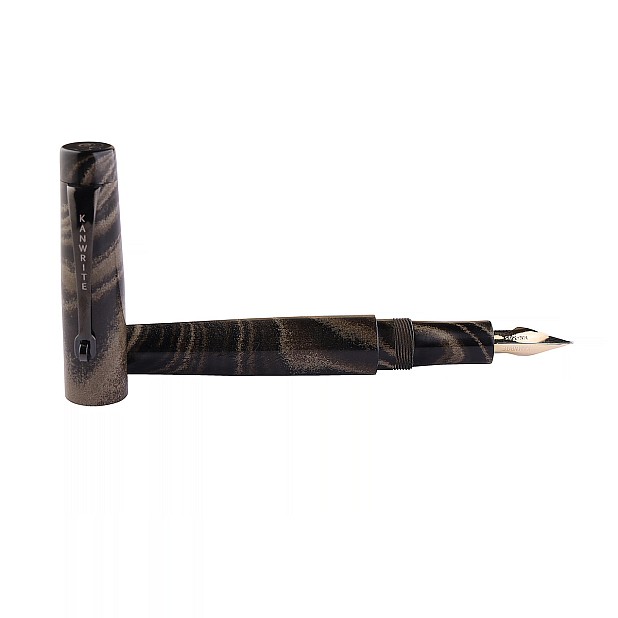 Pióro wieczne Kanwrite Mozart Graphite Gold Ebonite BT