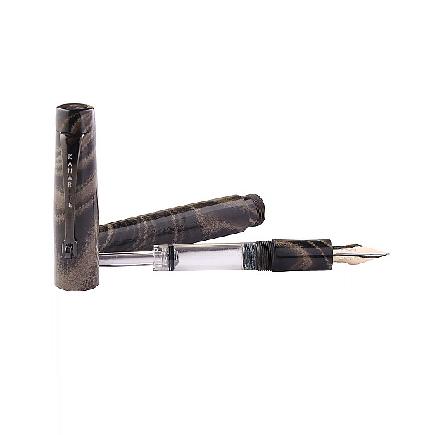 Pióro wieczne Kanwrite Mozart Graphite Gold Ebonite BT