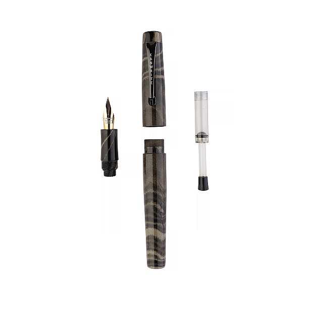 Pióro wieczne Kanwrite Mozart Graphite Gold Ebonite BT