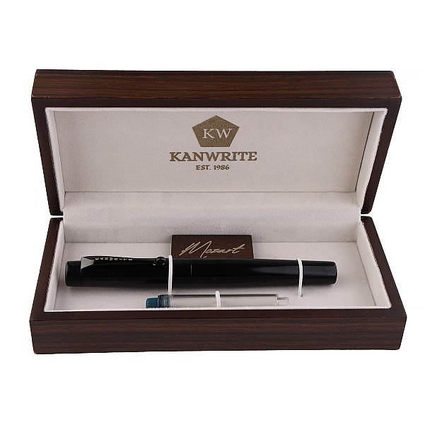 Pióro wieczne Kanwrite Mozart Onyx Black Ebonite BT